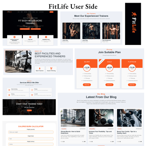 Project: FitLife Gym Center